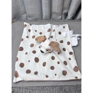 IKEA Dromslott Puppy Dog Lovey Security Blanket Brown Spots 12 Inch 2019